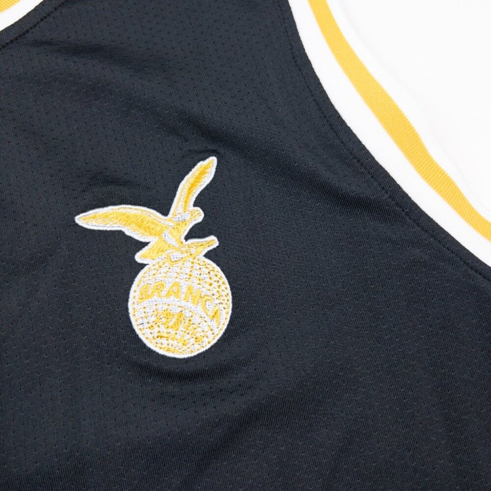 Pop-A-Shot x Fernet Branca Basketball Jersey Men's Black Gold 1845 Collectible - Picture 6 of 14